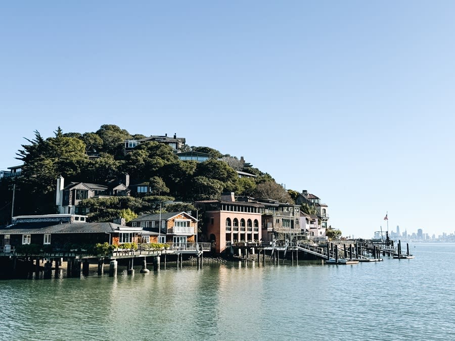 Tiburon waterfront